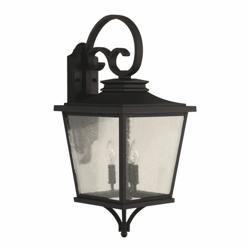 Craftmade Tillman Large 3-LT Outdoor Lantern - Textured Matte Black - ZA2924-TB