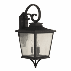 Craftmade Tillman Large 3-LT Outdoor Lantern - Textured Matte Black - ZA2924-TB Craftmade Tillman Large 3-LT Outdoor Lantern - Textured Matte Black - ZA2924-TB