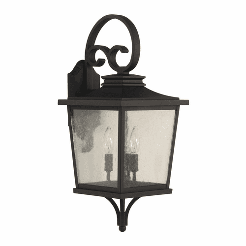 Craftmade Tillman Medium 3-LT Outdoor Lantern - Textured Matte Black - ZA2914-TB
