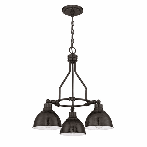 Craftmade Timarron 3-LT Down Chandelier - Aged Bronze Brushed - 35923-ABZ