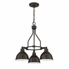 Craftmade Timarron 3-LT Down Chandelier - Aged Bronze Brushed - 35923-ABZ Craftmade Timarron 3-LT Down Chandelier - Aged Bronze Brushed - 35923-ABZ