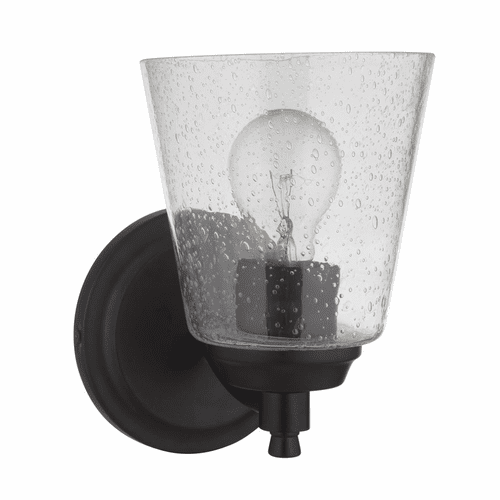 Craftmade Tyler 1-LT Wall Sconce - Flat Black - 50201-FB