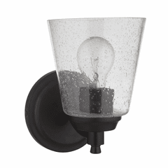 Craftmade Tyler 1-LT Wall Sconce - Flat Black - 50201-FB