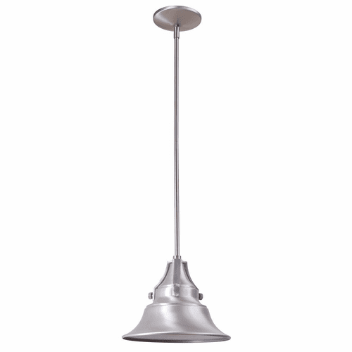 Craftmade Union Small Outdoor Pendant - Satin Aluminum - Z4401-SA