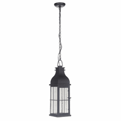 Craftmade Vincent Medium LED Outdoor Pendant - Midnight - ZA1811-MN-LED