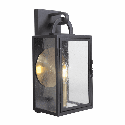 Craftmade Wolford Small Outdoor Pocket Sconce - Textured Matte Black - ZA1602-TB