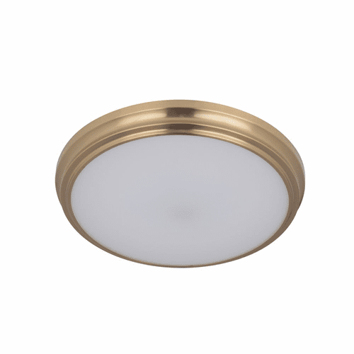 Craftmade X66 Series LED 11" Flushmount - Satin Brass - X6611-SB-LED