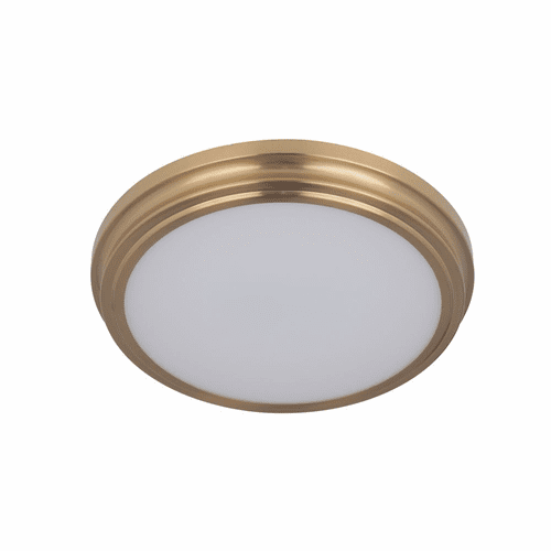 Craftmade X66 Series LED 13" Flushmount - Satin Brass - X6613-SB-LED