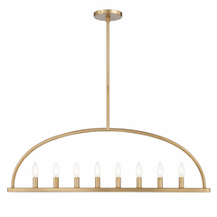 Crystorama Abbott 8 Light Chandelier - Vibrant Gold - ABB-3007-VG Crystorama Abbott 8 Light Chandelier - Vibrant Gold - ABB-3007-VG