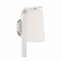 Crystorama Alexa 1 Light Wall Sconce - Polished Nickel - ALX-4501-PN