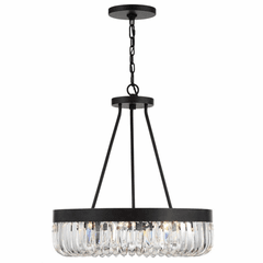 Crystorama Alister 8 Light Ceiling Mount - Charcoal Bronze - ALI-B2008-CZ_CEILING