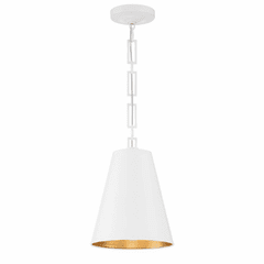 Crystorama Alston 2 Light Chandelier - Matte White + Antique Gold - 8685-MT-GA