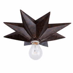 Crystorama Astro 1 Light Ceiling Mount - English Bronze - 9230-EB_CEILING