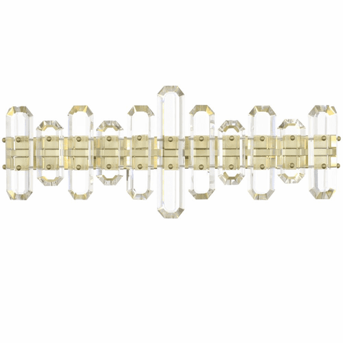 Crystorama Bolton 3 Light Bathroom Vanity - Aged Brass - BOL-8883-AG