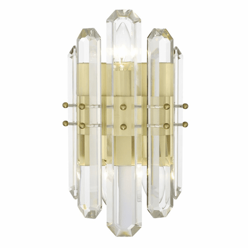 Crystorama Bolton 3 Light Wall Mount - Aged Brass - BOL-8882-AG