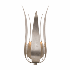 Crystorama Broche 1 Light Wall Mount - Antique Silver - 511-SA