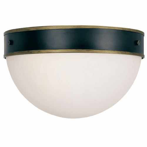 Crystorama Capsule 2 Light Outdoor Ceiling Mount - Matte Black - CAP-8503-MK-TG