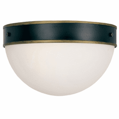 Crystorama Capsule 2 Light Outdoor Ceiling Mount - Matte Black - CAP-8503-MK-TG