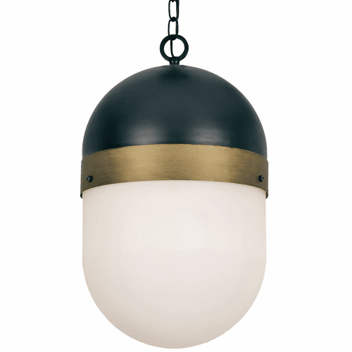 Crystorama Capsule 3 Light Outdoor Pendant - Matte Black - CAP-8506-MK-TG