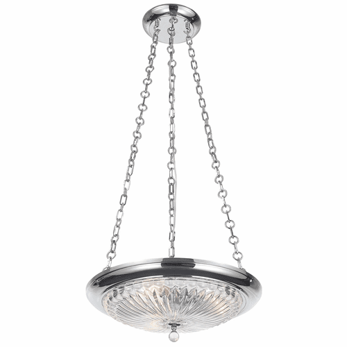 Crystorama Celina 3 Light Polished Chrome Mini Chandelier - 9943-CH