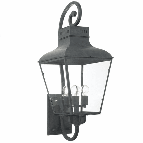 Crystorama Dumont 4 Light Outdoor Wall Mount - Graphite - DUM-9804-GE