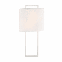 Crystorama Fremont 2 Light Wall Mount - Polished Nickel - FRE-422-PN