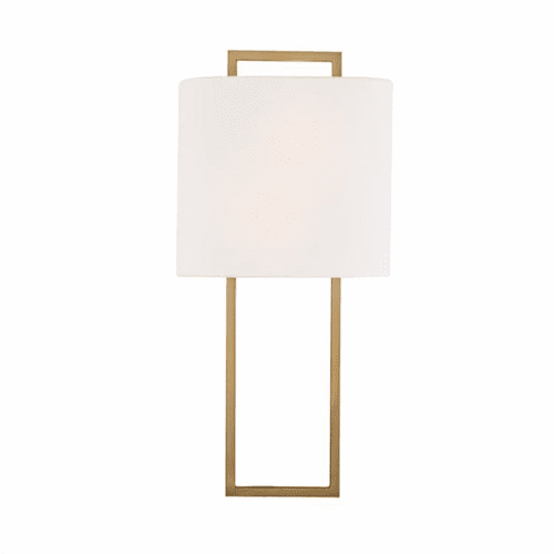 Crystorama Fremont 2 Light Wall Mount - Vibrant Gold - FRE-422-VG