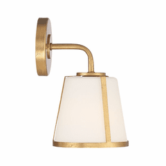 Crystorama Fulton 1 Light Wall Sconce - Antique Gold - FUL-911-GA