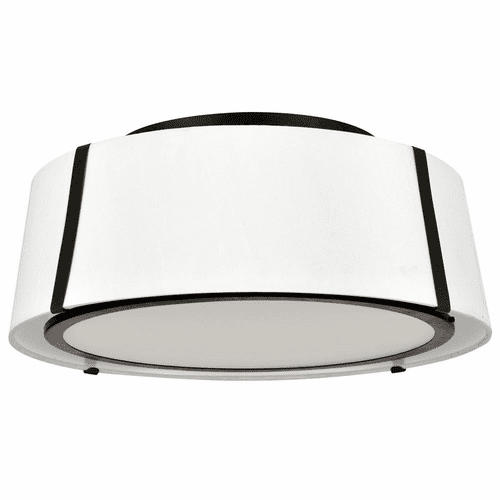 Crystorama Fulton 3 Light Ceiling Mount - Black - FUL-905-BK