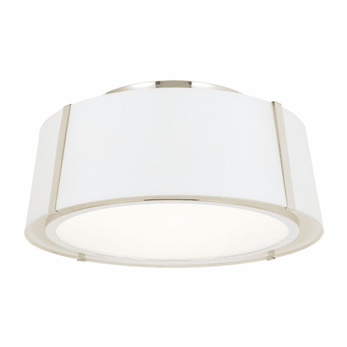 Crystorama Fulton 3 Light Ceiling Mount - Polished Nickel - FUL-905-PN