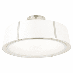 Crystorama Fulton 6 Light Ceiling Mount - Polished Nickel - FUL-907-PN_CEILING