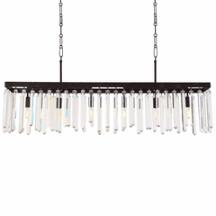 Crystorama Hollis 6 Light Bronze Chandelier - 8407-FB Crystorama Hollis 6 Light Bronze Chandelier - 8407-FB