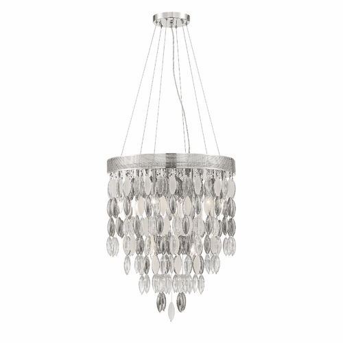 Crystorama Hudson 9 Light Chandelier - Polished Chrome - HUD-A2219-CH