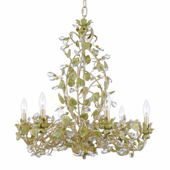 Crystorama Josie 6 Light Chandelier - 4846-CT