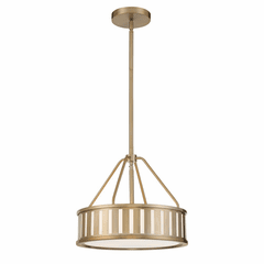 Crystorama Kendal 3 Light Pendant - Vibrant Gold - KEN-8303-VG Crystorama Kendal 3 Light Pendant - Vibrant Gold - KEN-8303-VG
