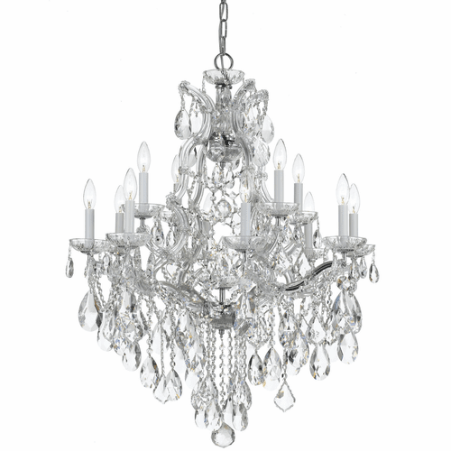 Crystorama Maria Theresa 13 Light Clear Crystal Chandelier - 4413-CH-CL-MWP