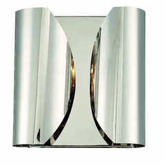 Crystorama Monique 2 Light Wall Mount - Polished Nickel - MOQ-A3692-PN