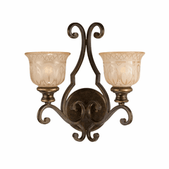 Crystorama Norwalk 2 Light Bronze Umber Sconce - 7402-BU Crystorama Norwalk 2 Light Bronze Umber Sconce - 7402-BU