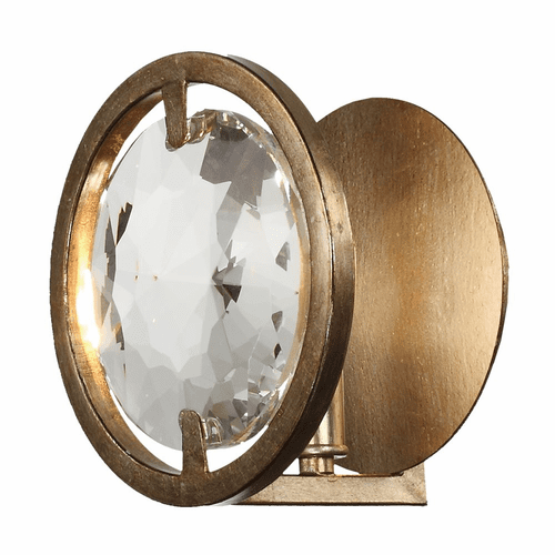 Crystorama Quincy 1 Light Wall Mount - Distressed Twilight - QUI-7621-DT