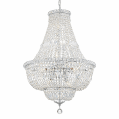 Crystorama Rosyln 9 Light Chandelier - Polished Chrome - ROS-A1009-CH-CL-MWP