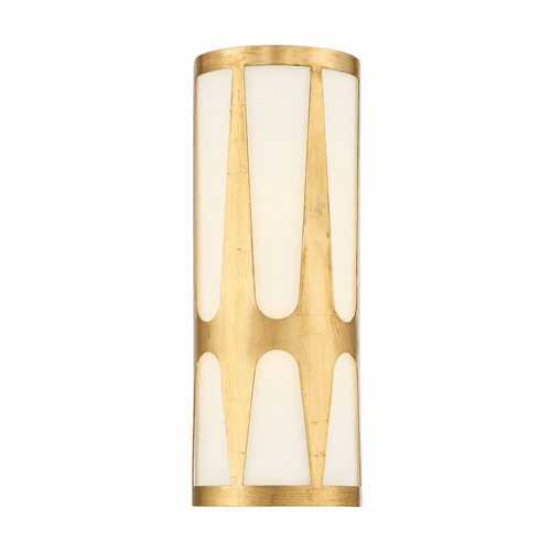 Crystorama Royston 2 Light Wall Sconce - Antique Gold - ROY-802-GA