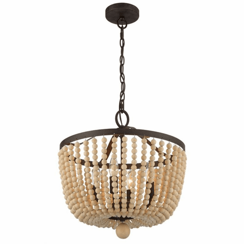 Crystorama Rylee 4 Light Ceiling Mount - Forged Bronze - 604-FB_CEILING