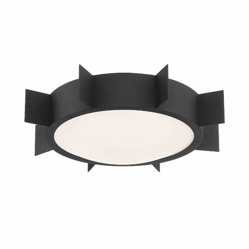 Crystorama Solas 3 Light Ceiling Mount - Black Forged - SOL-A3103-BF