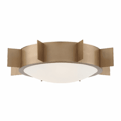 Crystorama Solas 3 Light Ceiling Mount - Vibrant Gold - SOL-A3103-VG