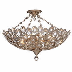 Crystorama Sterling 5 Light Ceiling Mount - Distressed Twilight - 7587-DT_CEILING