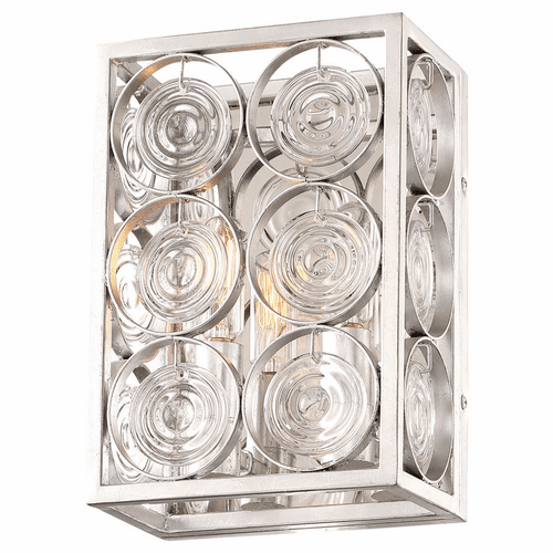 Culture Chic 2-LT Wall Sconce - Catalina Silver - 4662-598