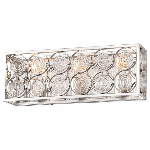 Culture Chic 3-LT Bath Light - Catalina Silver - 4663-598