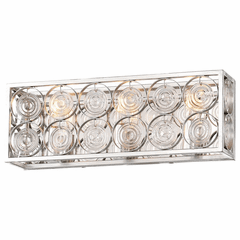 Culture Chic 3-LT Bath Light - Catalina Silver - 4663-598