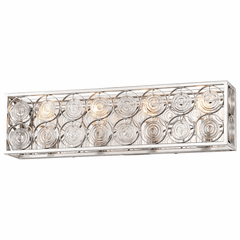 Culture Chic 4-LT Bath Light - Catalina Silver - 4664-598