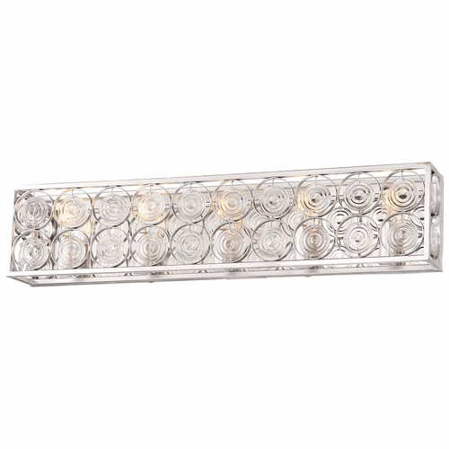 Culture Chic 5-LT Bath Light - Catalina Silver - 4665-598